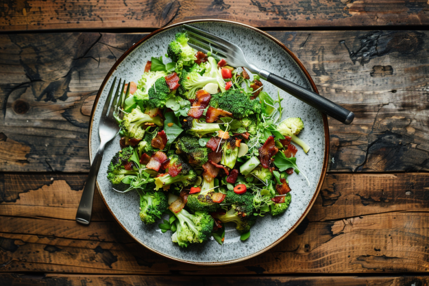 Liz’s Roasted Broccoli Salad