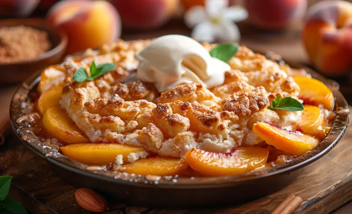 Peach Cobbler