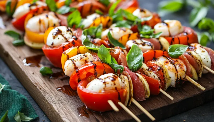 What does Caprese mean in a recipe