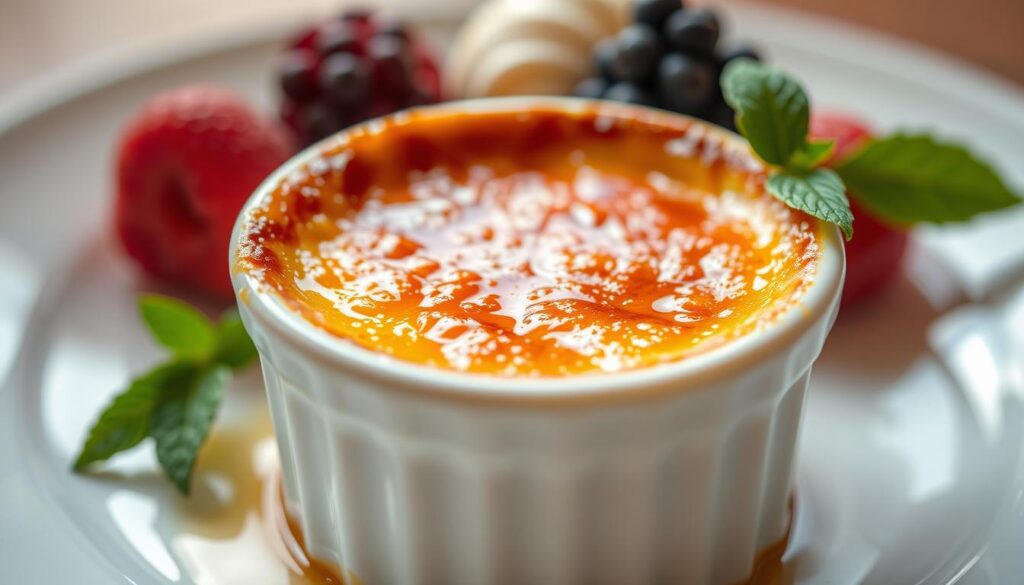 Is crème brûlée the same as custard?