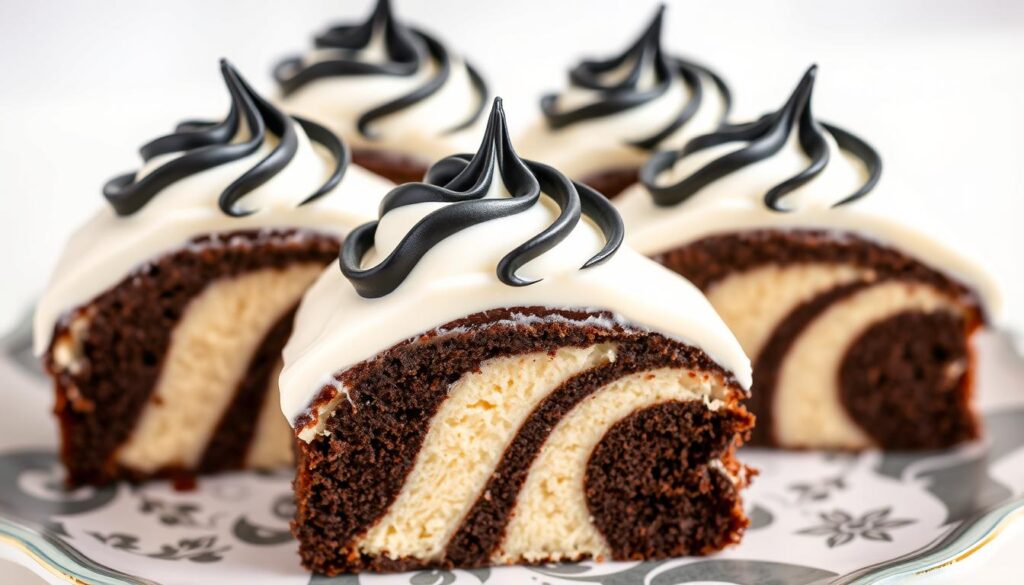 What are zebra cakes made of?