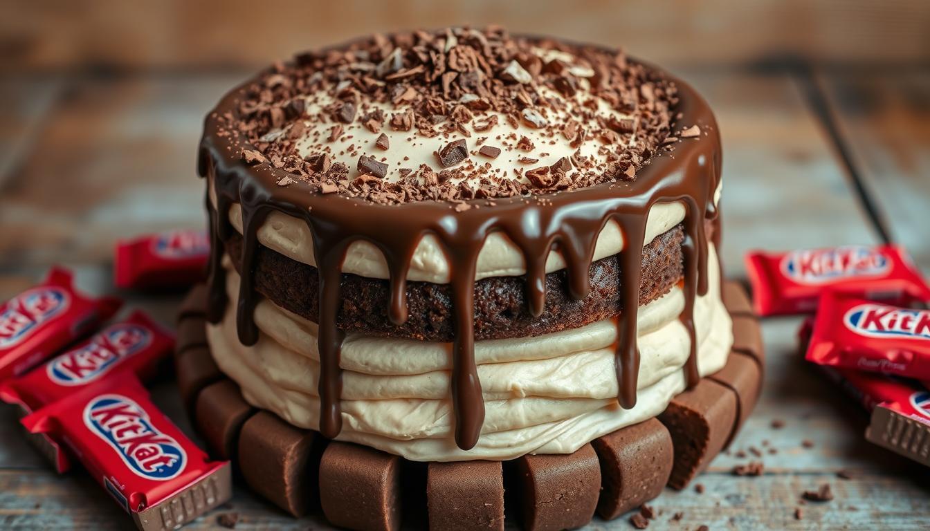 kitkat cake