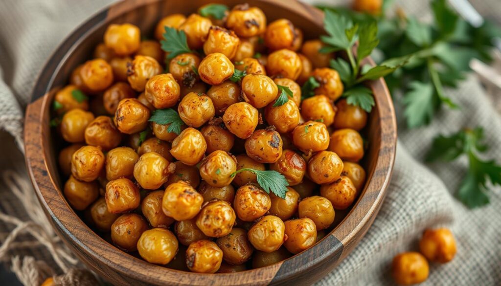 Best Crispy Oven Roasted Chickpeas - Easy Recipe