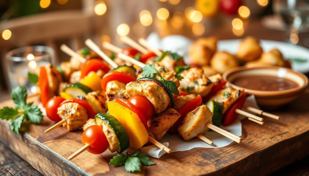 chicken skewers appetizers