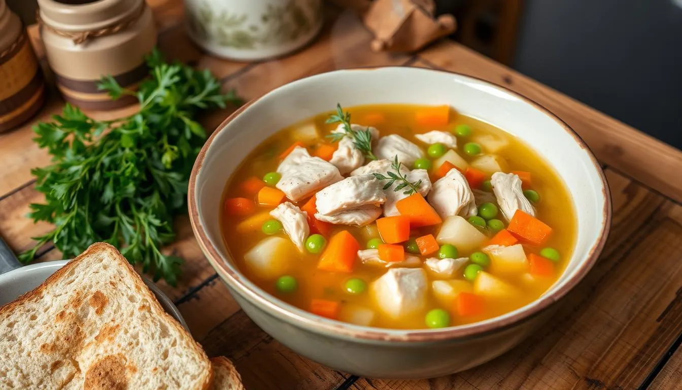 chicken vegetable soup